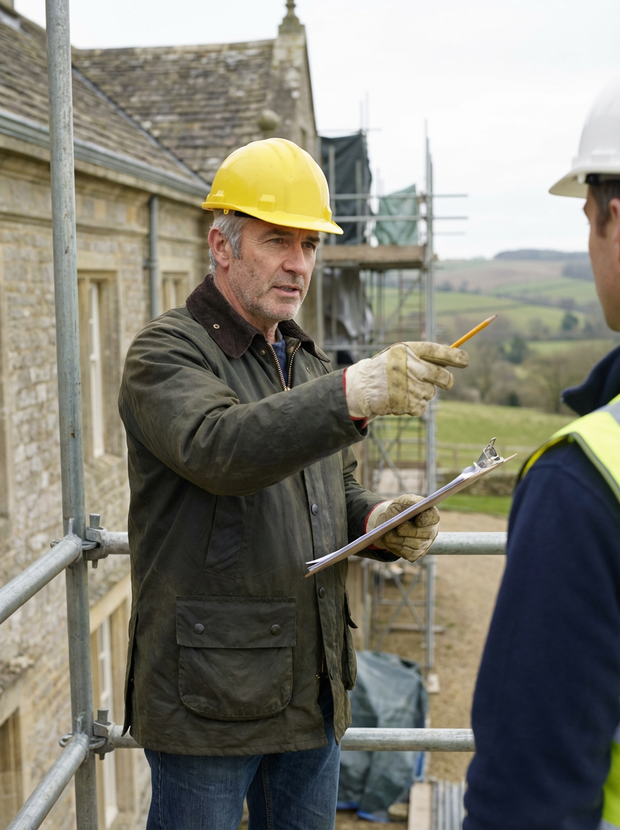 David Harper, senior building surveyor at Oxford Surveyor