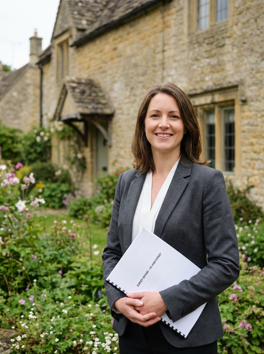 Sarah Mitchell, associate chartered surveyor at Oxford Surveyor